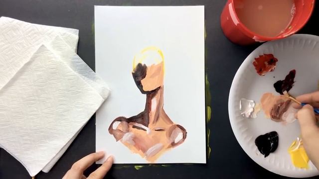 МЕЧТЫ • Как пошагово нарисовать картину