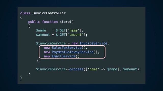71 Dependency Injection & DI Containers - Full PHP 8 Tutorial смотреть онлайн