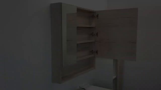 Обзор мебель для ванной комнаты Комфорти Парма 80 смотреть онлайн