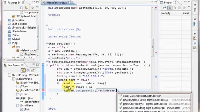 java ip ping смотреть онлайн