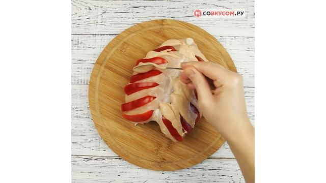Запеченная куриная грудка - Рецепты от Со Вкусом смотреть онлайн
