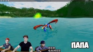 ВЫЖИВАНИЕ НА ОСТРОВЕ - КАК СПАСТИСЬ НА ЛОДКЕ! ROBLOX ISLE