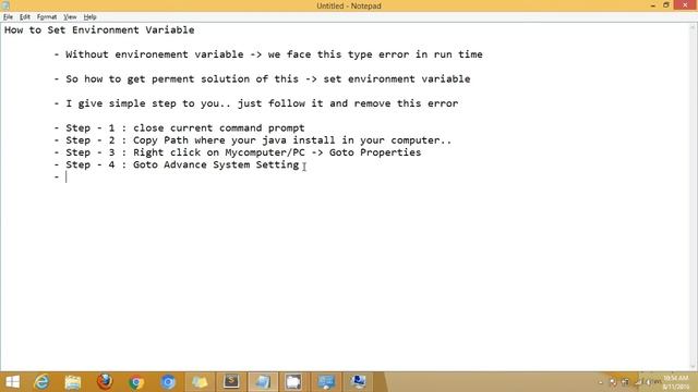 how to set environment variable in java program смотреть онлайн