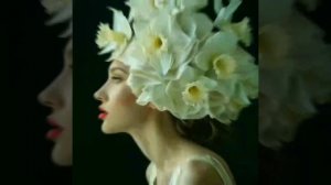 Цветочные шляпки.