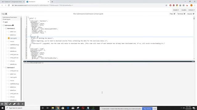 Download Python notebook Vocareum submissions смотреть онлайн