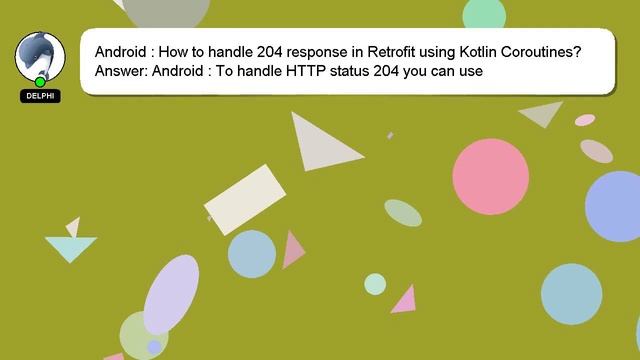 Android : How to handle 204 response in Retrofit using Kotlin Coroutines? смотреть онлайн