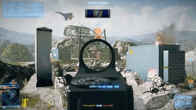 BF3: 41-4 Epic Caspian Round (AA Spree & A-91) смотреть онлайн