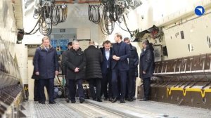 Путешествие Дениса Мантурова в Ульяновск с рабочим визитом на МС-21