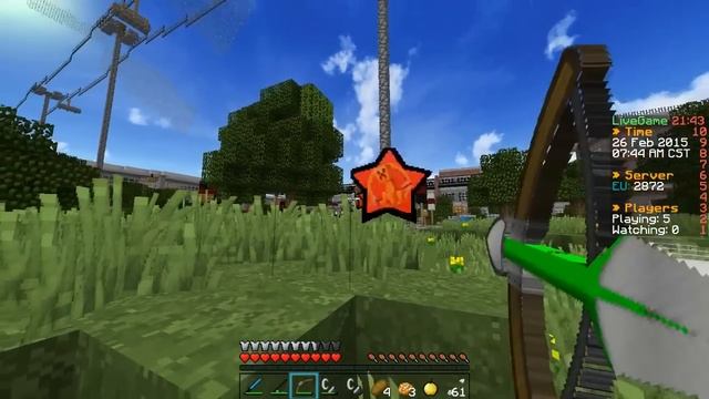 СЛОЖНОВАТАЯ ИГРА! ГОЛОДНЫЕ ИГРЫ! 539 HUNGER GAMES - MINECRAFT смотреть онлайн