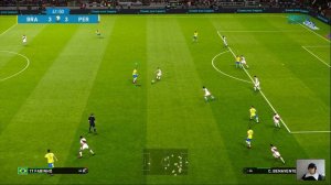 PES 2021 - BRAZIL vs PERU - Copa America 2021 - eFootball Gameplay PC