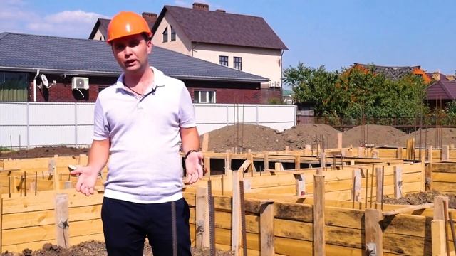 Как улучшить качество фундамента за 3000 рублей? | Строительство дома под Краснодаром смотреть онлайн