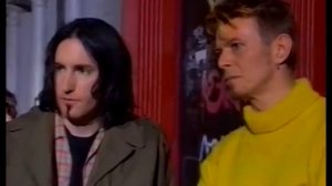 Behind The Scenes with Trent Reznor & David Bowie's 'I'm Afraid Of Americans' video shoot