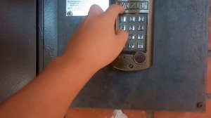 Изменение индивидуального кода на домофоне VIZIT БУД-302К-20