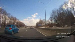 Driving in Central Russia: Бронницы - Старая Рязань 03/04/2021 (timelapse 4x)