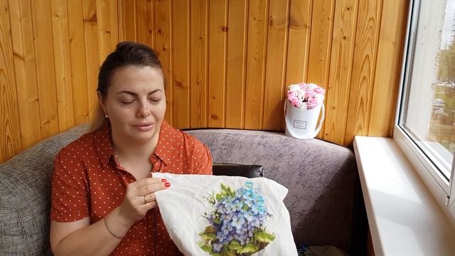 Вышивальный дневник 01.06 - 12.06 Незабудки и тукан, разговор с «Алисой»/ Вышивка крестом смотреть онлайн