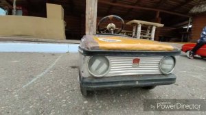Москвич СССР на педалях / USSR cars on pedals
