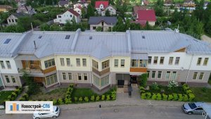 Обзор с воздуха ЖК «Петровская мельница» от застройщика «Стройлес» (аэросъемка: май 2018 г.)