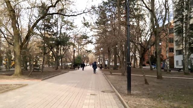 Пушкинская улица от Чехова дошел почти до Крепостного. Ростов-на-Дону. смотреть онлайн