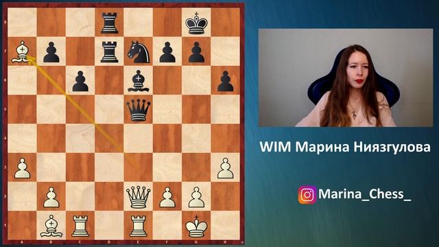 Использование открытой линии и форпоста. Шахматы смотреть онлайн