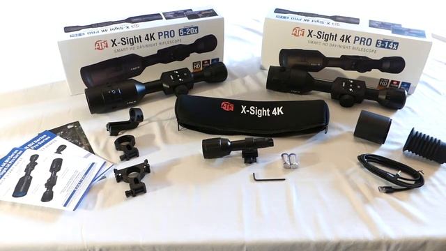 ATN X Sight 4K Pro Review 1 Box Contents смотреть онлайн