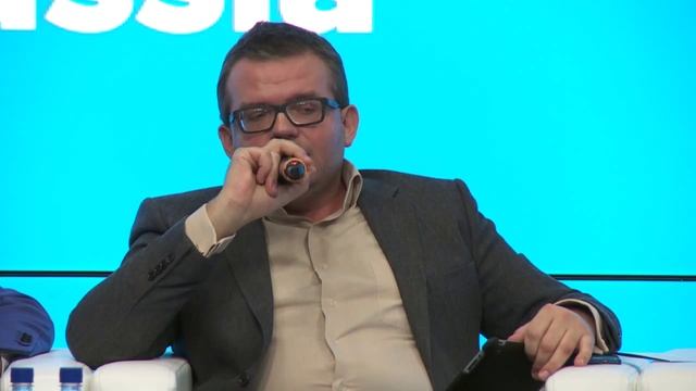 Арсений Недяк, Минкомсвязи России, на Форуме "Индустриальный интернет вещей"