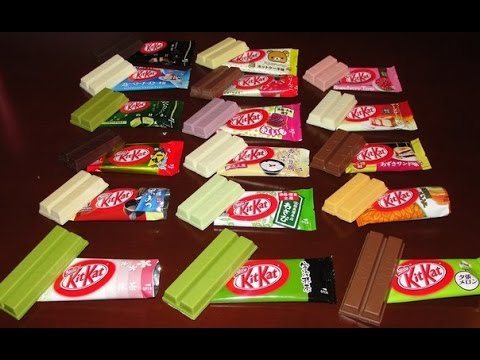 KitKat со вкусом жареного шоколада / Японская еда