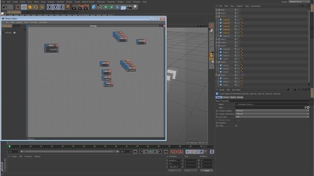 Cinema 4D Tutorial - Xpresso - Iteration