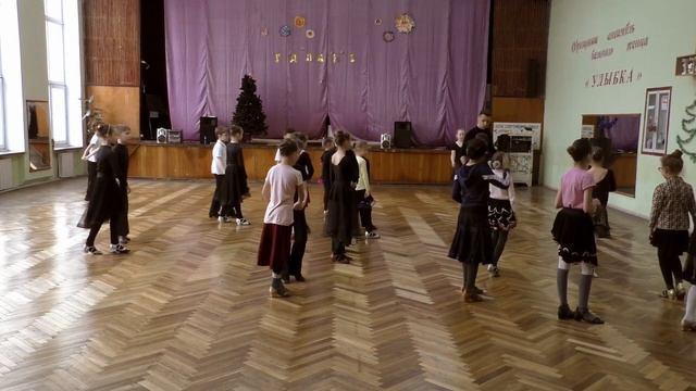 Открытый урок Образцового ансамбля бального танца «Галант». смотреть онлайн