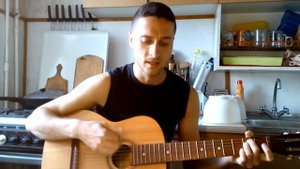 В коморке что за актовым залом Песни под гитару Владимир Удовиченко