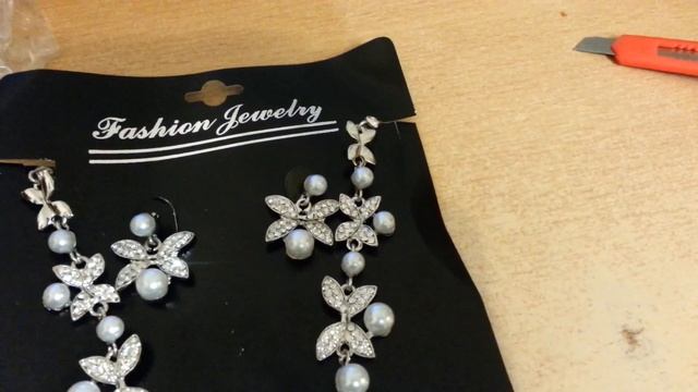 Обзор на свадебный набор бижутерии с сайта aliexpress смотреть онлайн