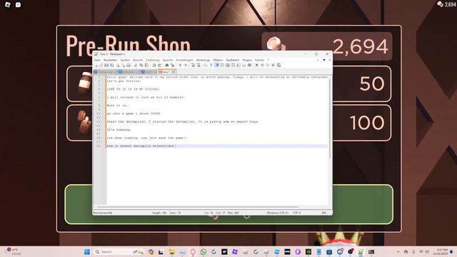 brand NEW decompiler that decompiles ANY GAME [Web and UWP version] Bypasses Byfron and no risks. смотреть онлайн