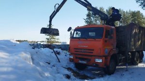 Из серии "Моя бригада" Едем на ломовозе работать в Кедву. часть 2. 12.03.2024г.