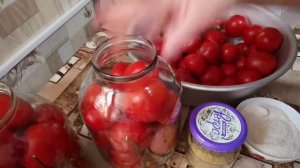 Бочковые помидоры Самый простой рецепт /Но только в банках на зиму