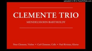 Mendelssohn-Bartholdy: Klaviertrio d-moll op. 49, 4. Satz