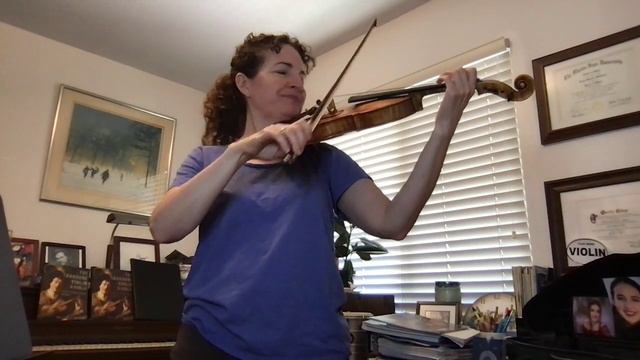 Play violin with dynamics