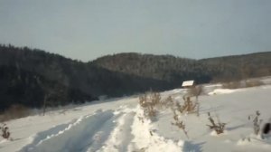 Река Уфа дорога на Нижний Суян