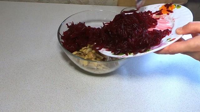 Постные рецепты. САЛАТ " РУБИН " смотреть онлайн