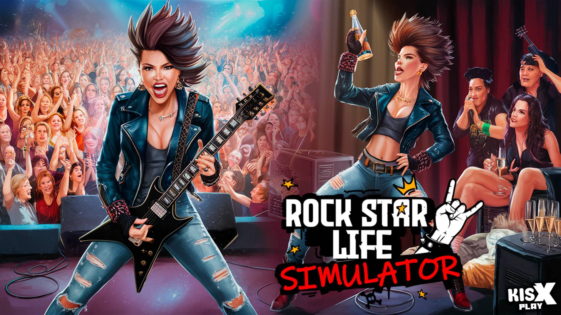 Первый концерт - Rock Star Life Simulator #первыйвзгляд 🎸