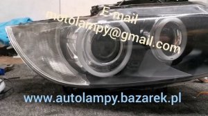 retrofit oryginalnych lamp do samochodu BMW3 E92 E93 + mocne ringi LED + kierunkowskaz w ringach (1