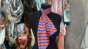 Как завязать французскую косынку