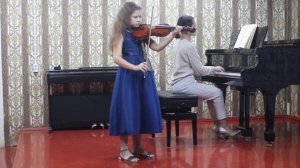 Вариации. Г. Гендель. Исполняет Анна Дуда. Концертмейстер Александра Карелина