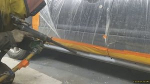 Покраска, оцинковка, антикор порогов Subaru Forester.