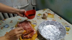 Готовим мясную гармошку