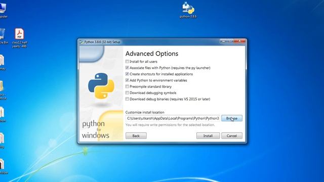 How to Install PYTHON | Latest version | Windows 7/8/10 | Customize Installation | Full tutorial