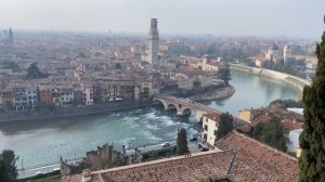 Castel san Pietro | ponte pietra | Stone Bridge | Verona | 2021 | 4K