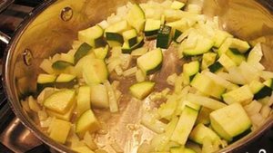 Палтус с овощами