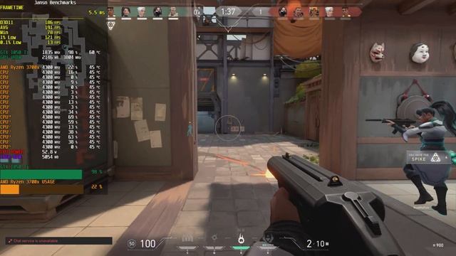 VALORANT 1080p | GTX 1050 Ti | Max Settings смотреть онлайн