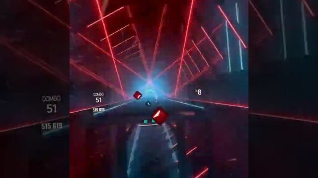 Beat Saber on Oculus Quest - Shatter Me Expert+. смотреть онлайн