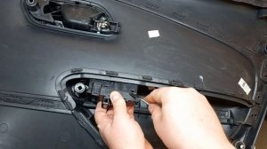 ✅ Ручки и дверные вставки  из экокожи для VW Polo Sedan #2