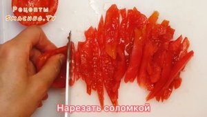 СОЧНЫЙ И ВКУСНЫЙ  Салат "Красное море" /САМЫЙ БЫСТРЫЙ САЛАТ